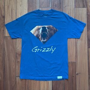 Diamond Supply x Grizzly Grip Tape T-shirt (L)
